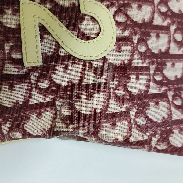 Oblique Coated Canvas Red