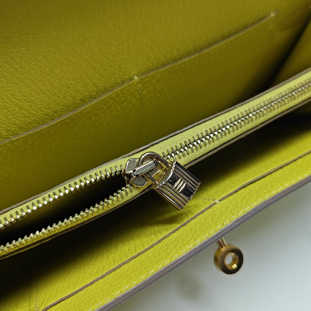 Kelly Togo Chèvre Mysore Green