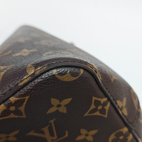 NÉONOÉ MM Monogram Coated Canvas Brown