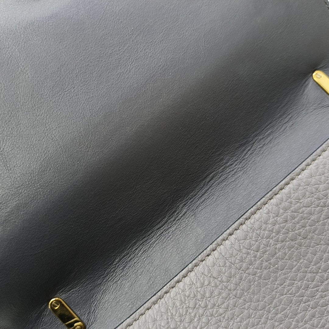 Ginny Calfskin Gray