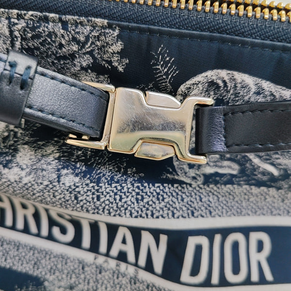 Diortravel Nomad Medium Fabric Blue