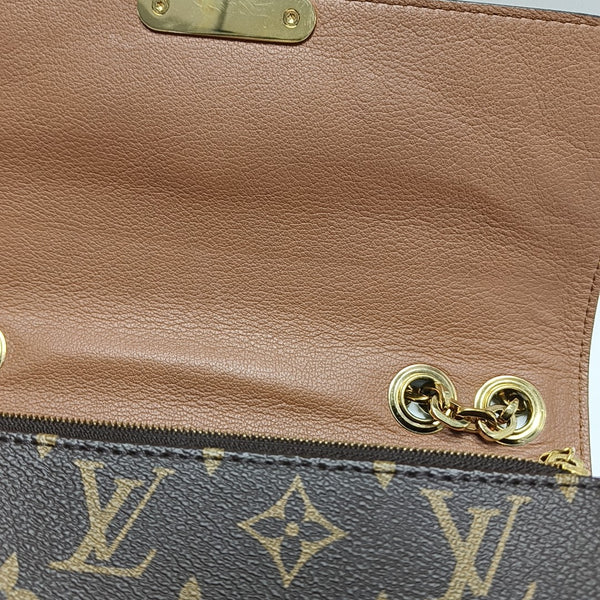 MARCEAU Monogram Coated Canvas Brown