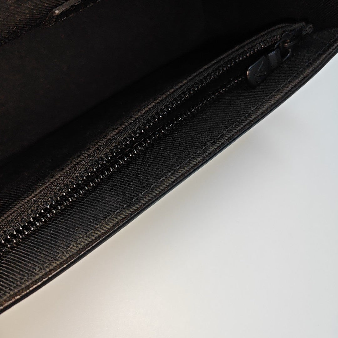 STEAMER Mini Monogram Coated Canvas Black