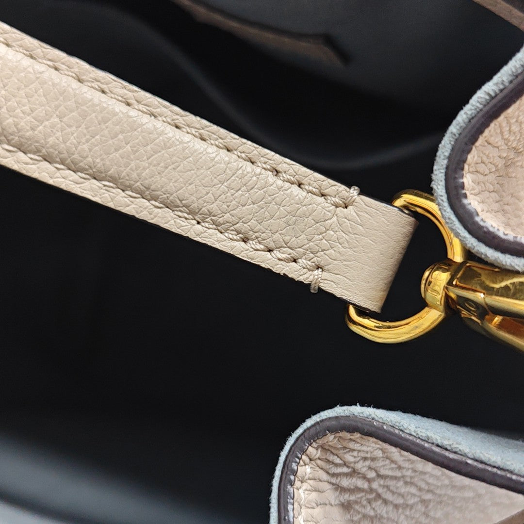 LOCKME BB Calfskin Gray