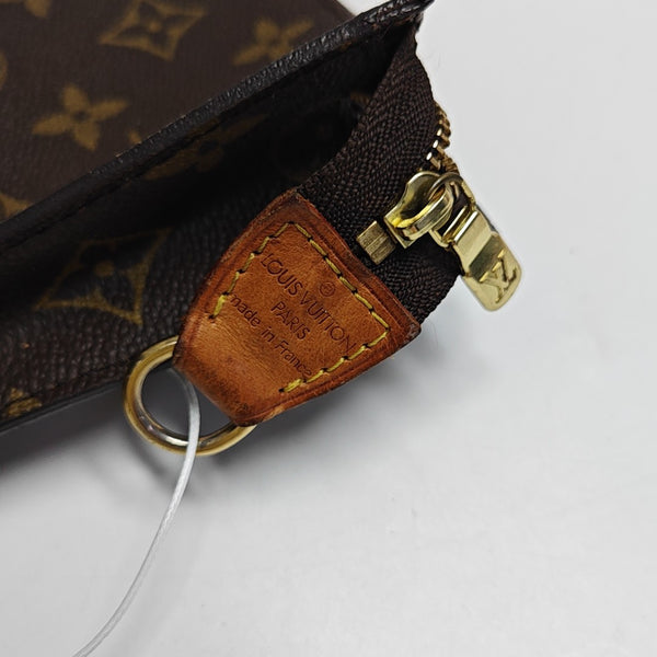 BUCKET Monogram Coated Canvas Brown