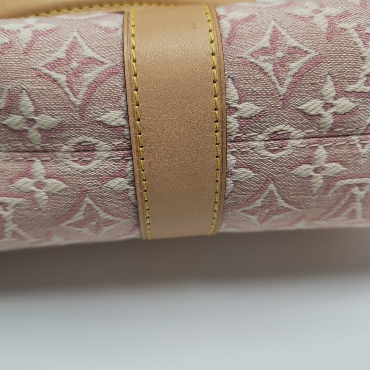 Pochette Mia Monogram Fabric Pink