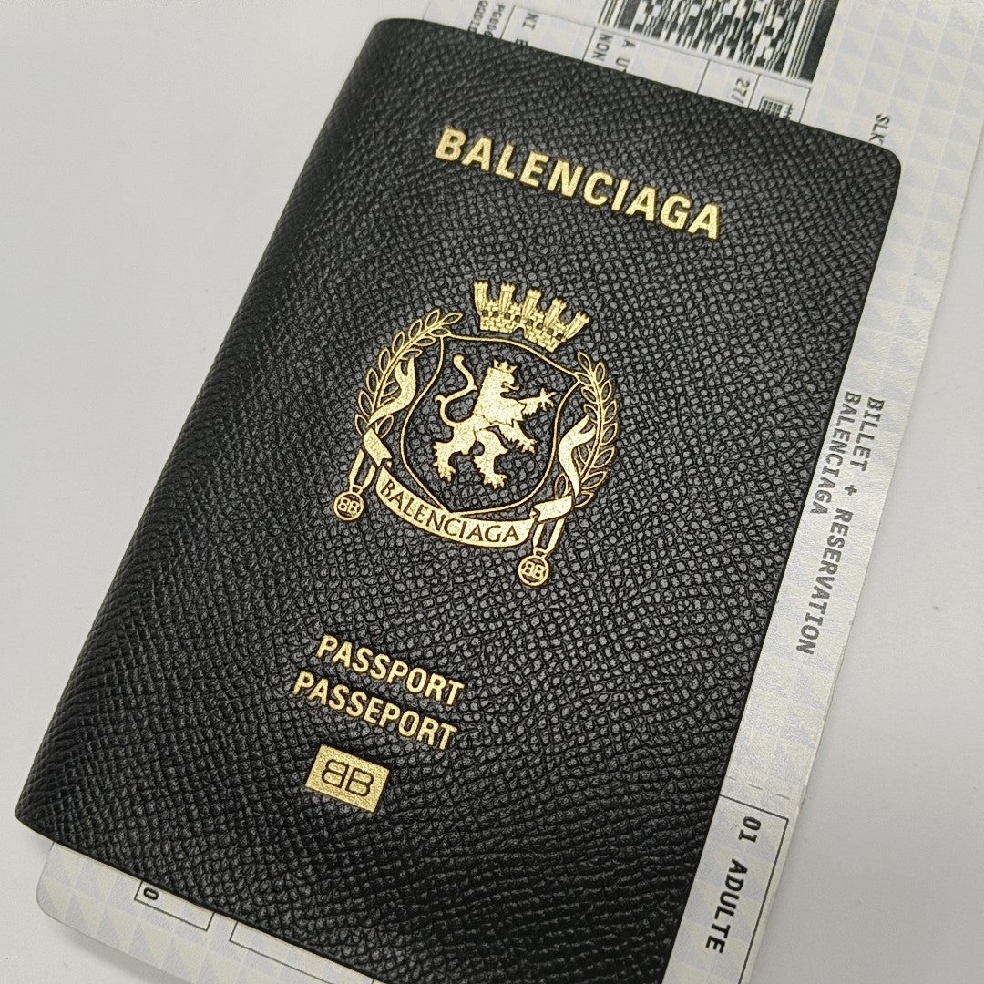 Calfskin Card Holder Black