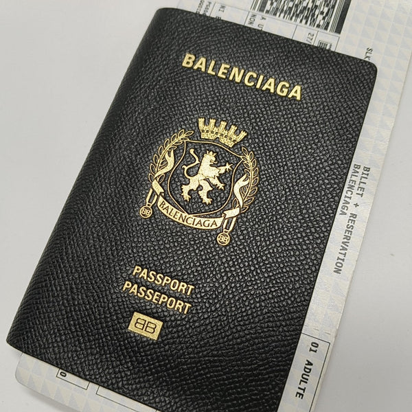 Calfskin Card Holder Black