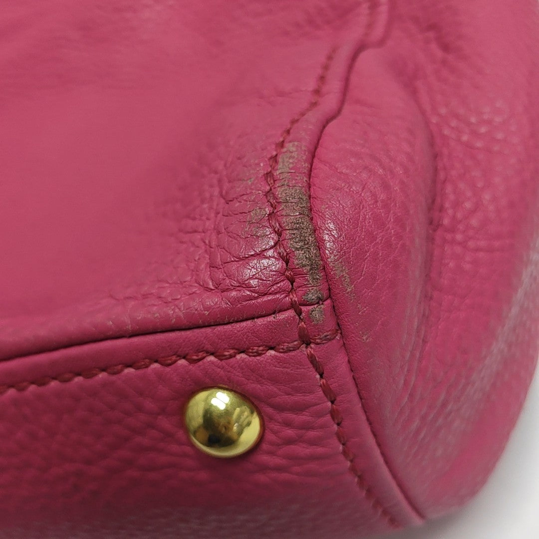 Calfskin Tote Bag Red