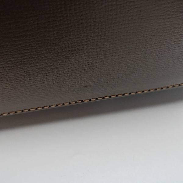 Monogram Coated Canvas Shoulder Bag Beige