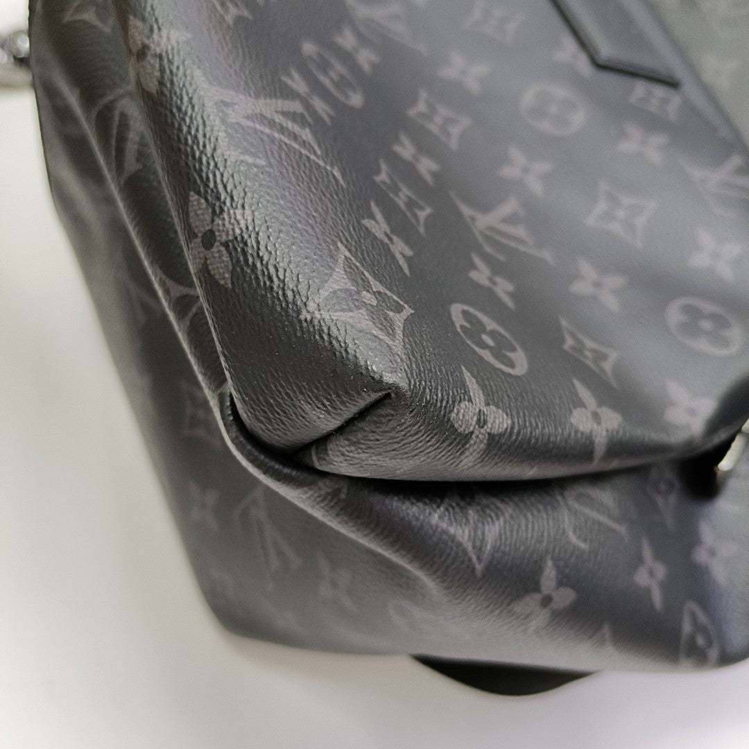DISCOVERY PM Monogram Coated Canvas Black