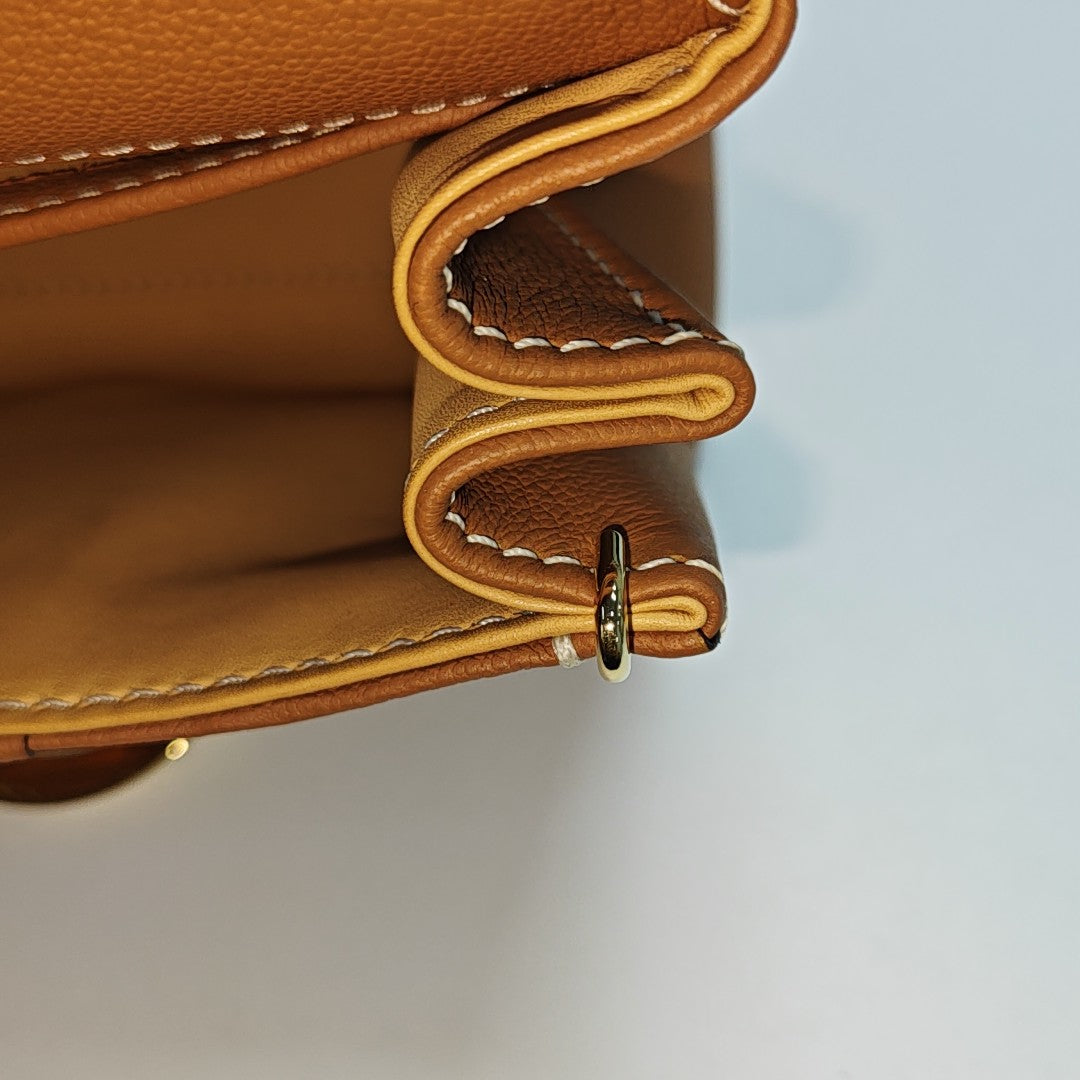Brillant Mini Calfskin Brown