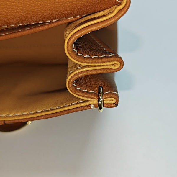 Brillant Mini Calfskin Brown