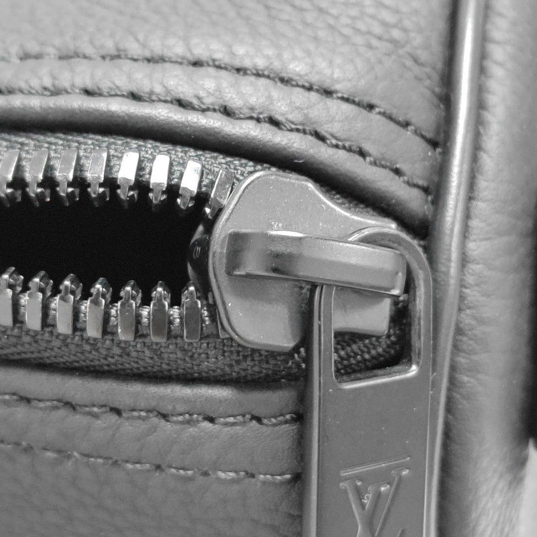 KEEPALL 40 Calfskin Black