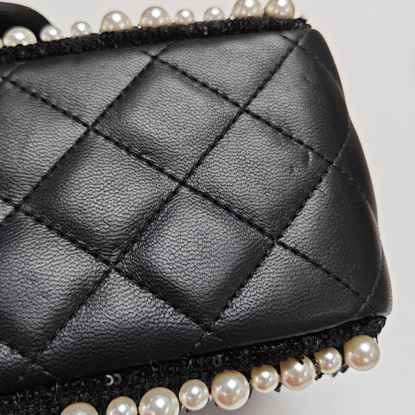 Quilted Lambskin Black