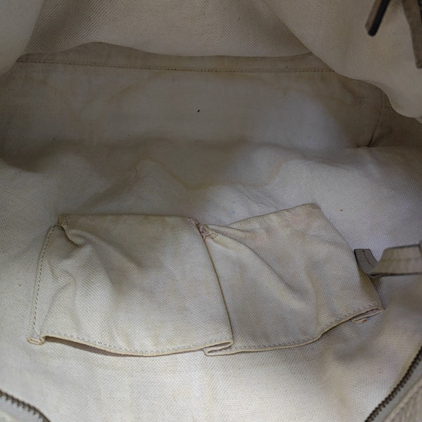 Monogram Canvas Tote Bag Beige
