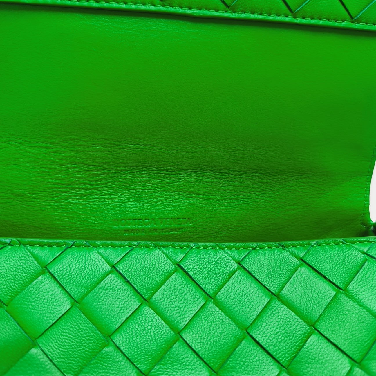 Lambskin Shoulder Bag Green