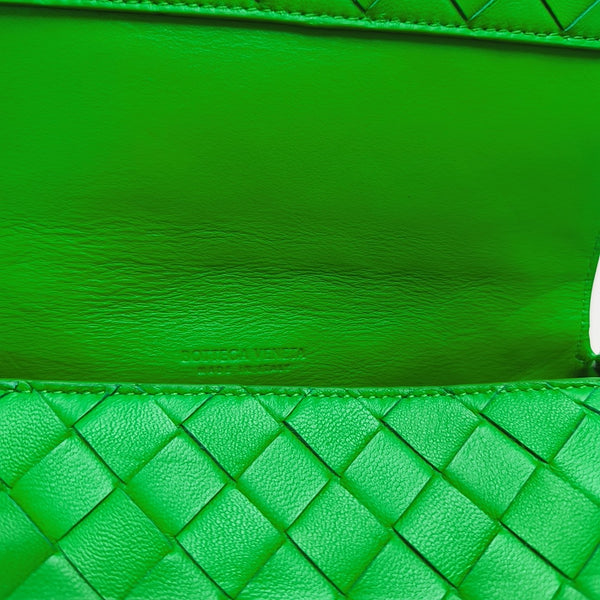 Lambskin Shoulder Bag Green
