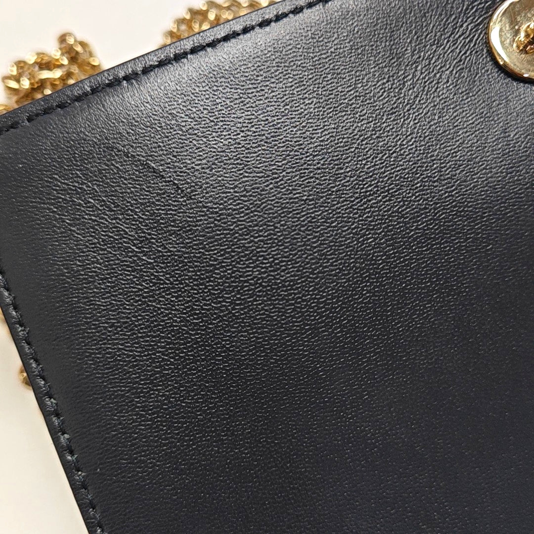 Diorama Cannage Calfskin Silver