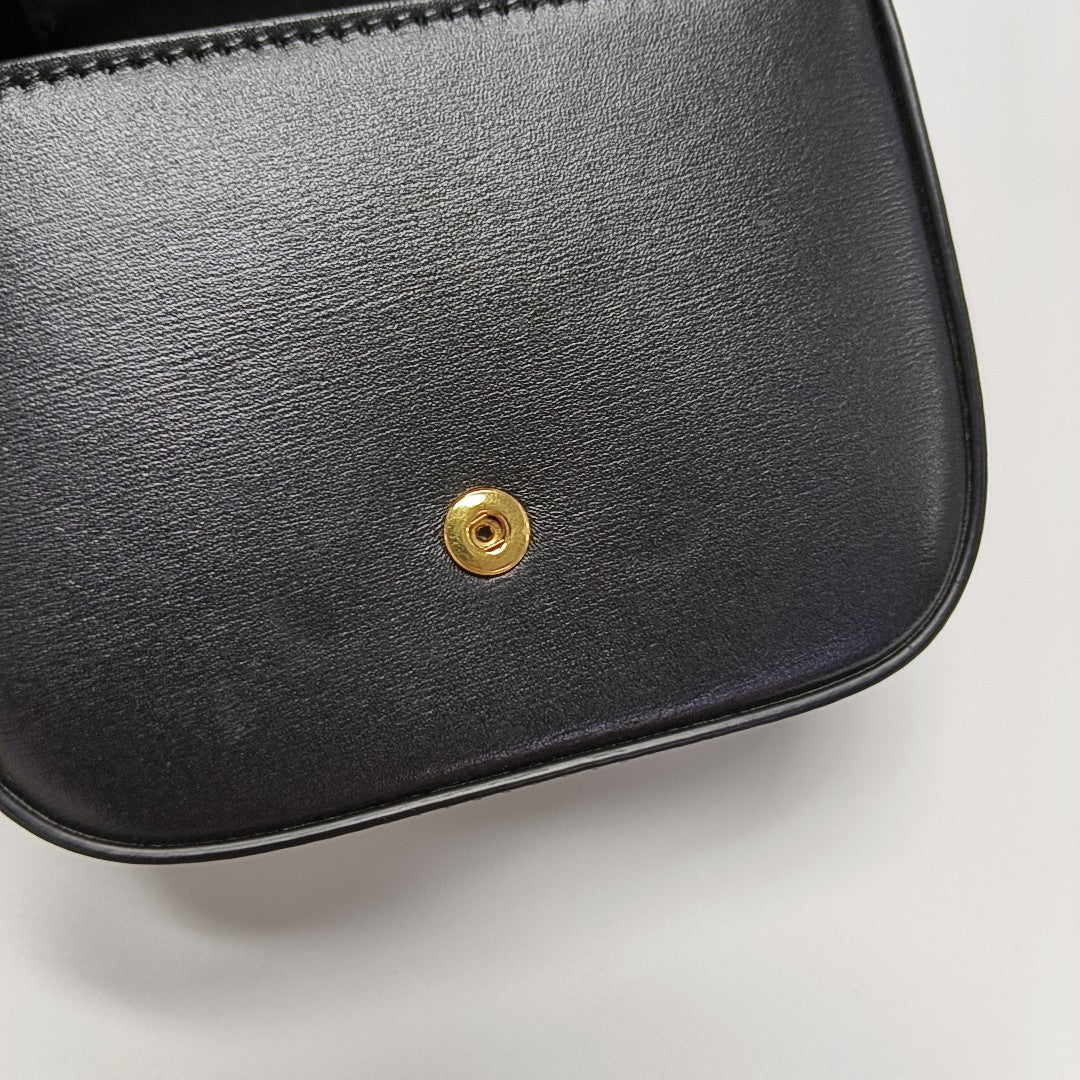 TRIOMPHE Mini Calfskin Black