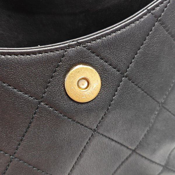 Quilted Calfskin Small Black