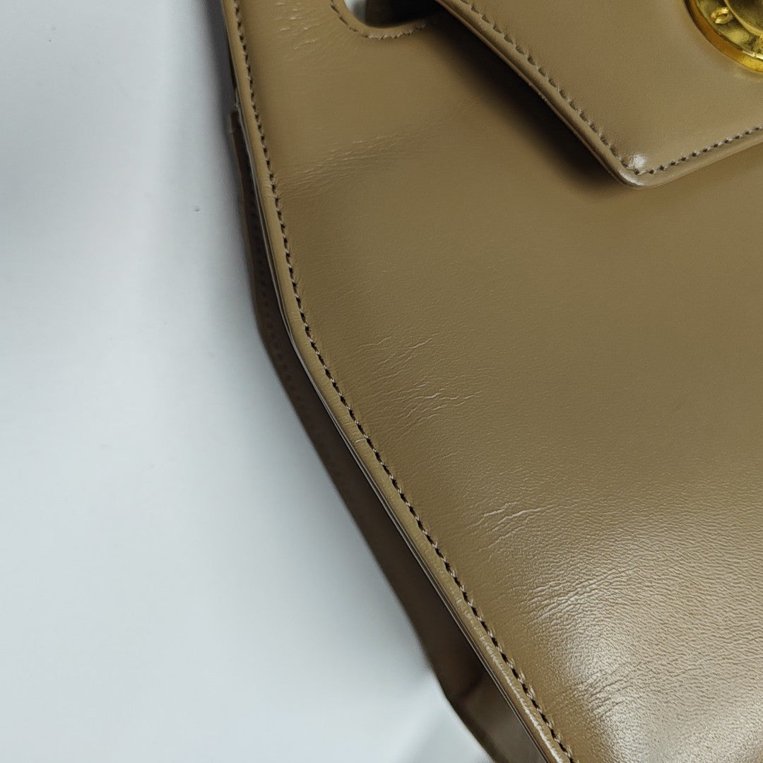 Calfskin Tote Bag Beige