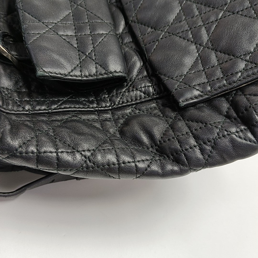 Stardust Cannage Lambskin Black