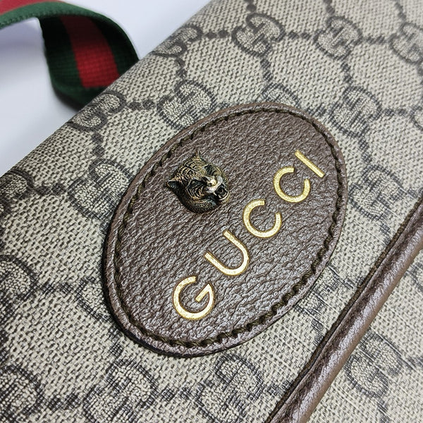 Neo Vintage Monogram Coated Canvas Beige