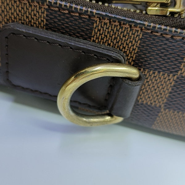 SABANA Damier Ebene Coated Canvas Brown