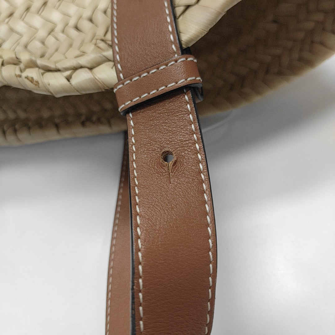 Basket Small Straw Beige