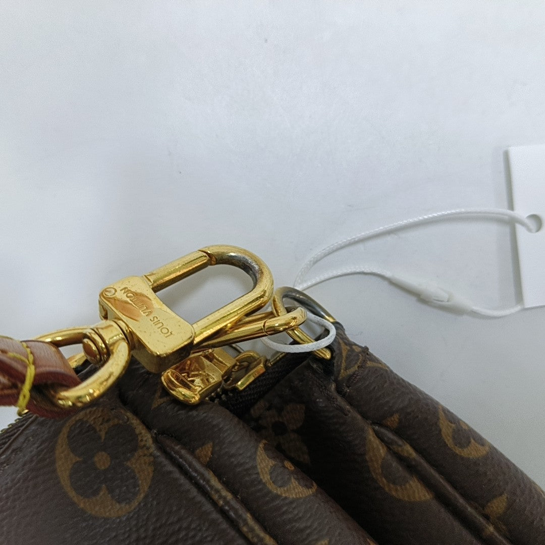 MULTI Monogram Coated Canvas Brown