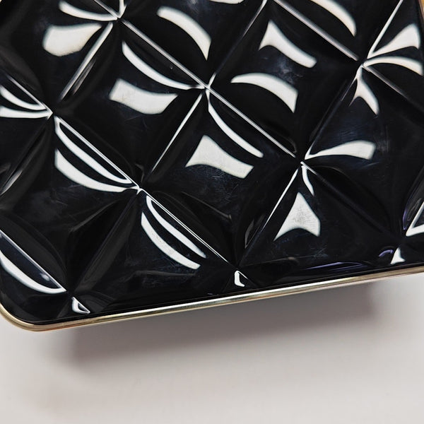 Quilted Lambskin Shoulder Bag Black
