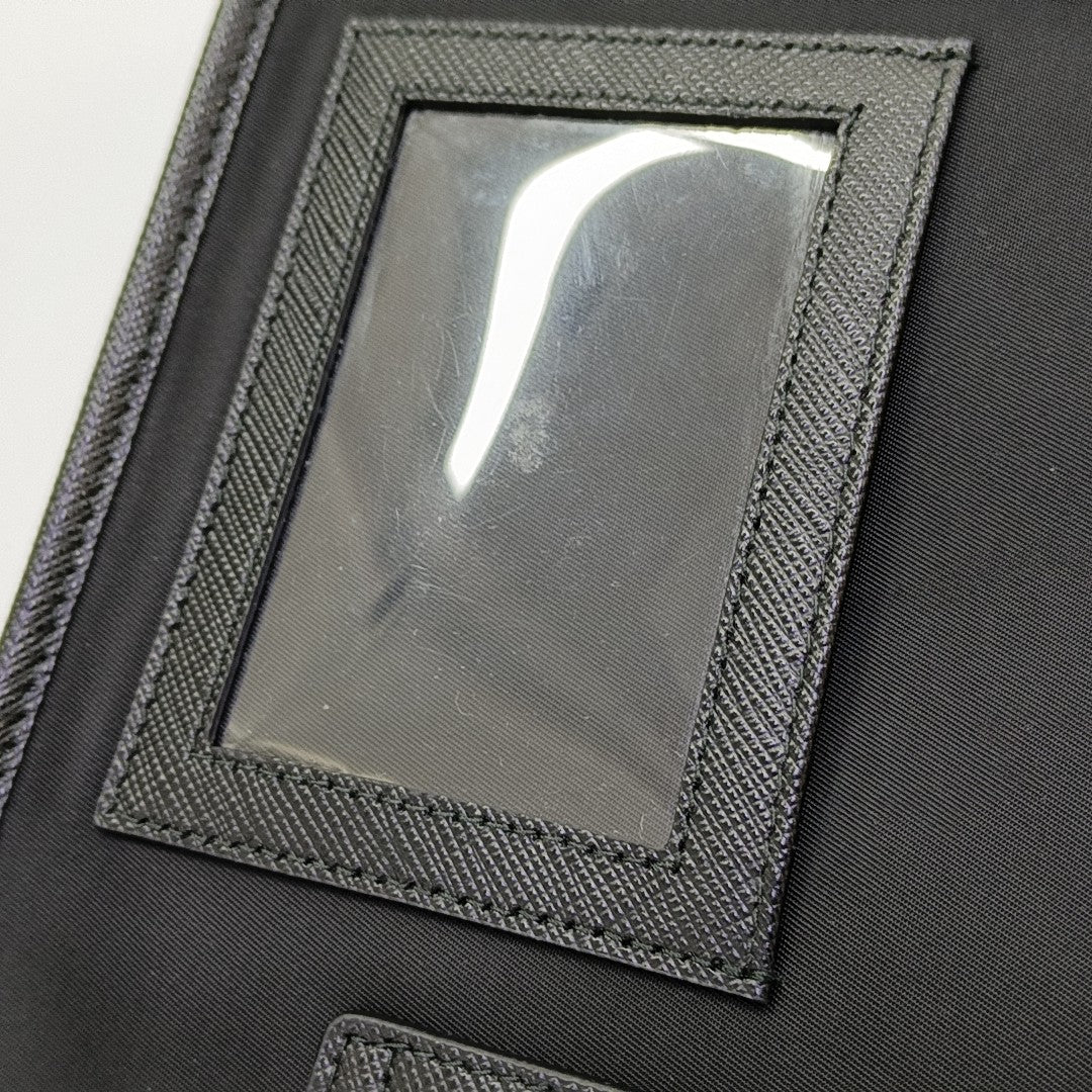 Fold Wallet Nylon Black