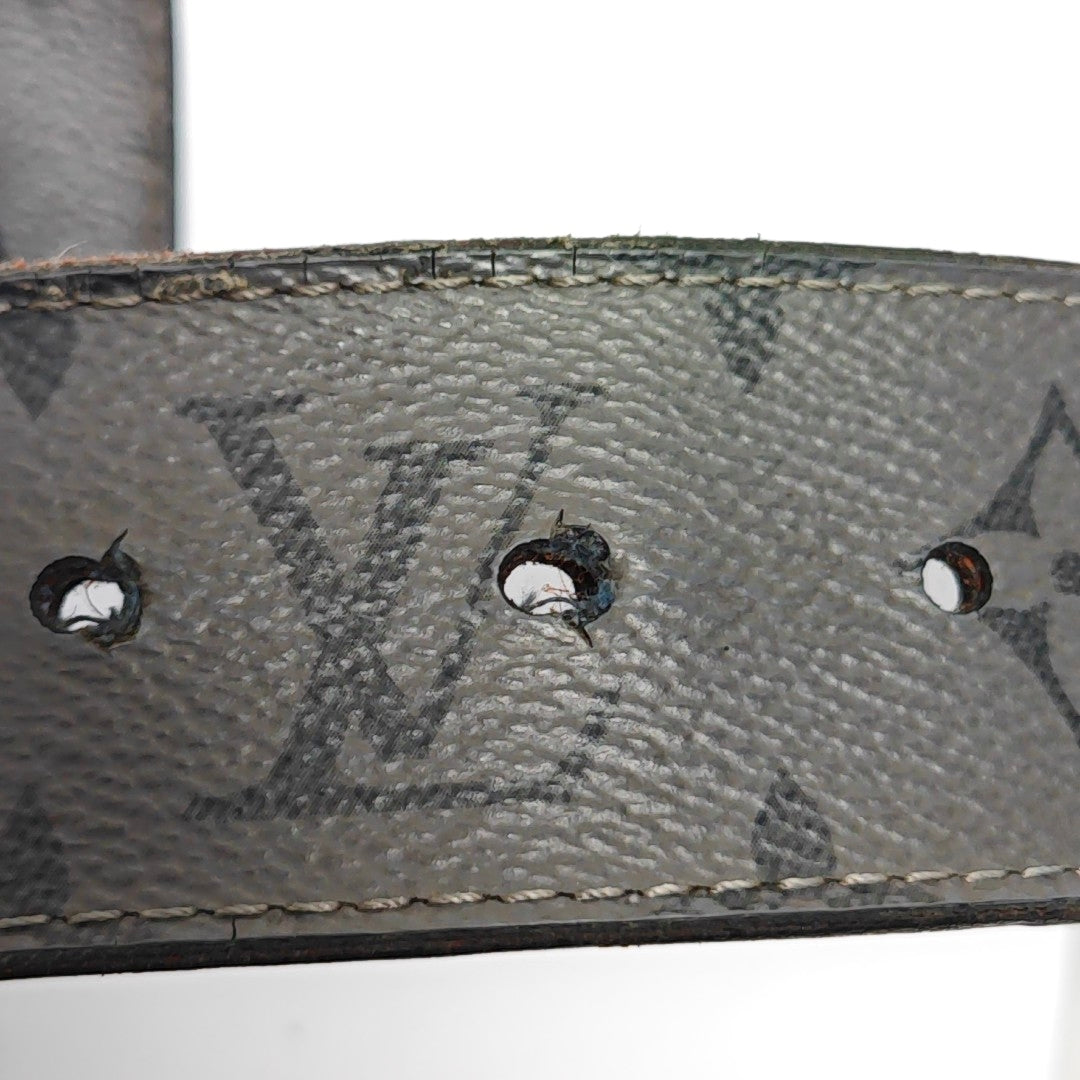 Leather Belt Gray
