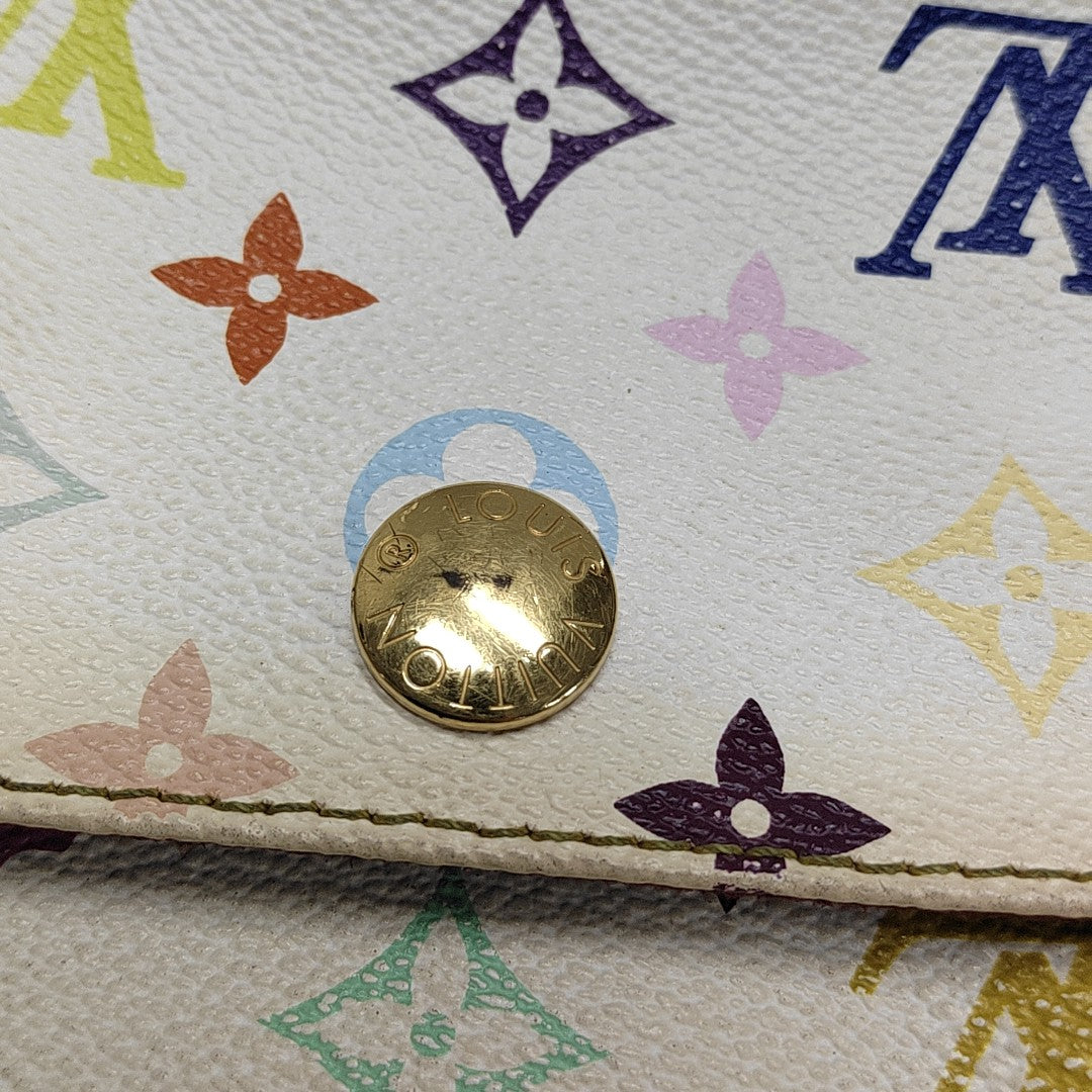 LV × TM RIFT Monogram Coated Canvas White