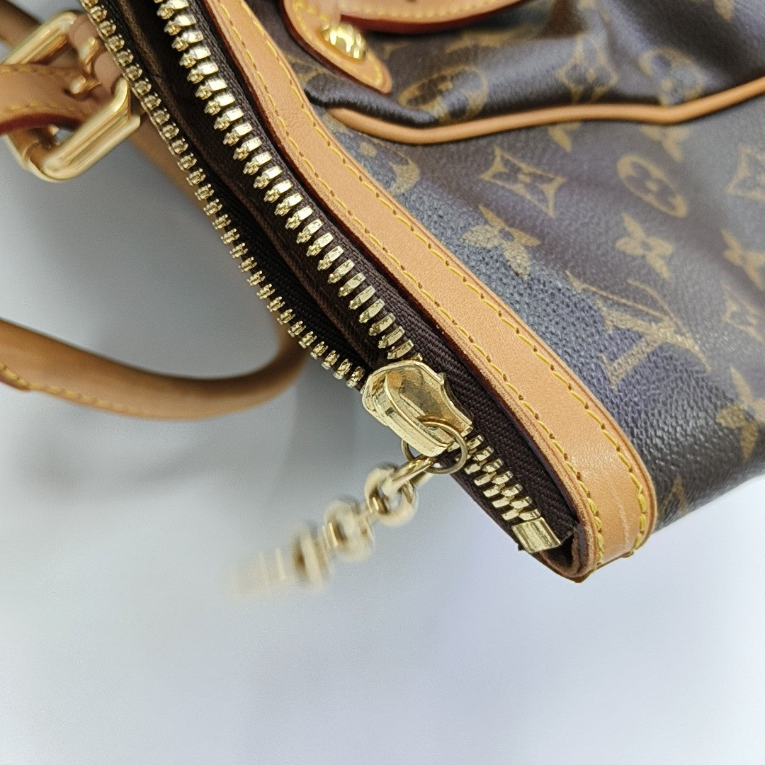 TIVOLI GM Monogram Coated Canvas Brown