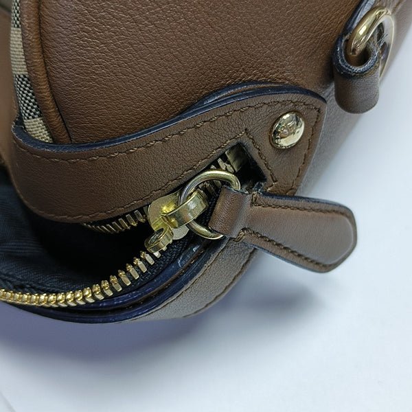 Canvas Shoulder Bag Beige