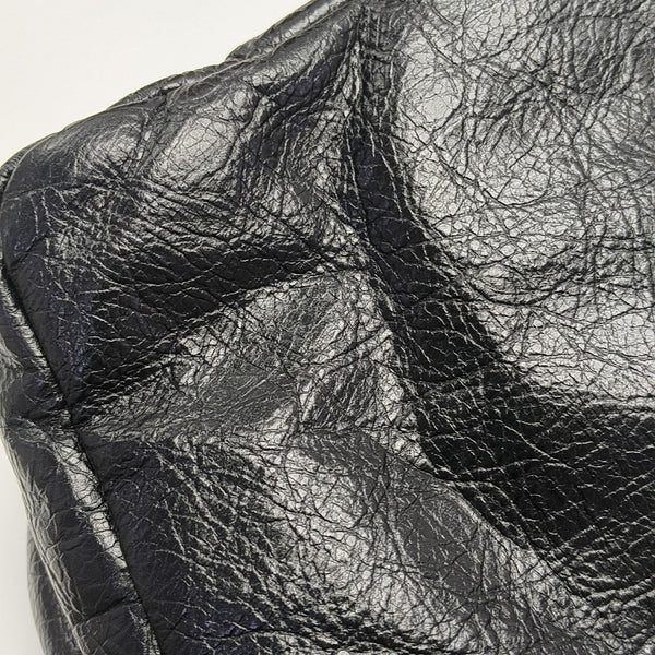 Monaco Small Calfskin Black