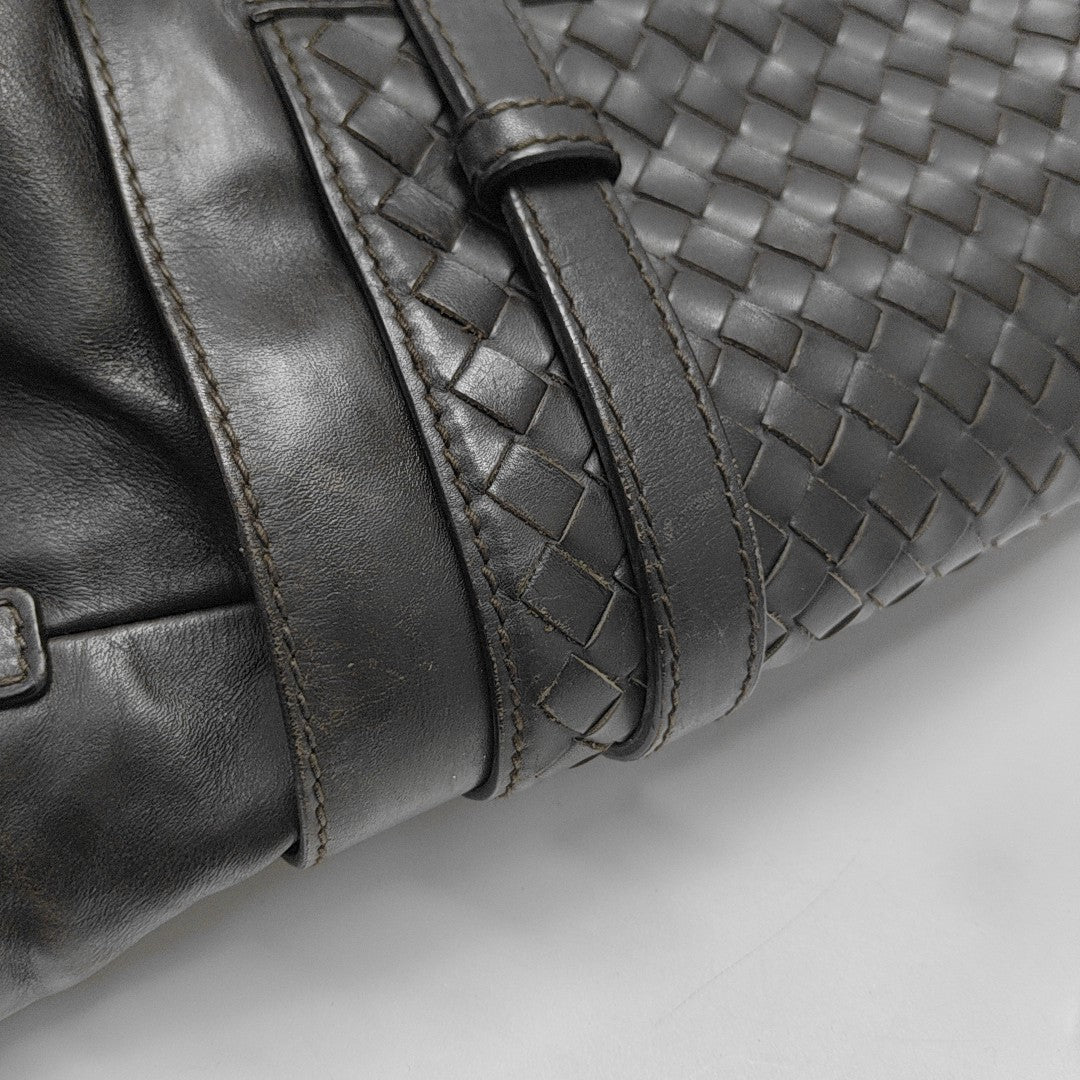 Calfskin Shoulder Bag Brown