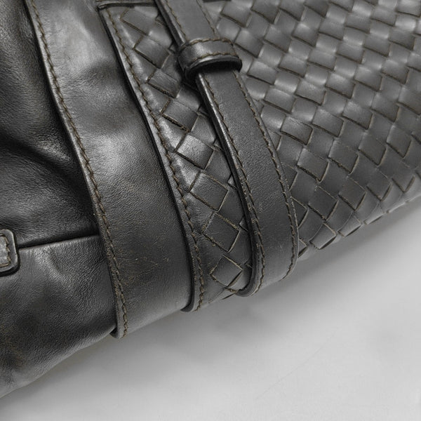 Calfskin Shoulder Bag Brown