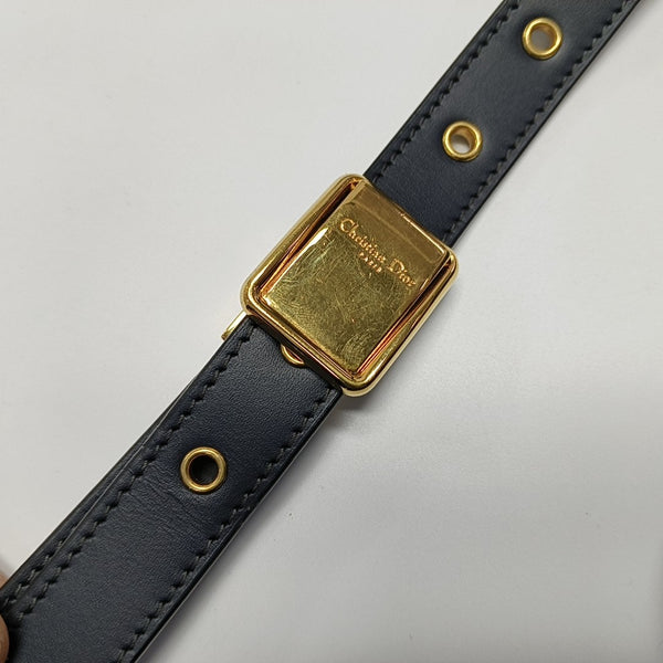30 Montaigne Oblique Canvas Blue