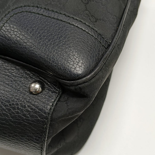 Monogram Canvas Top Handle Bag Black