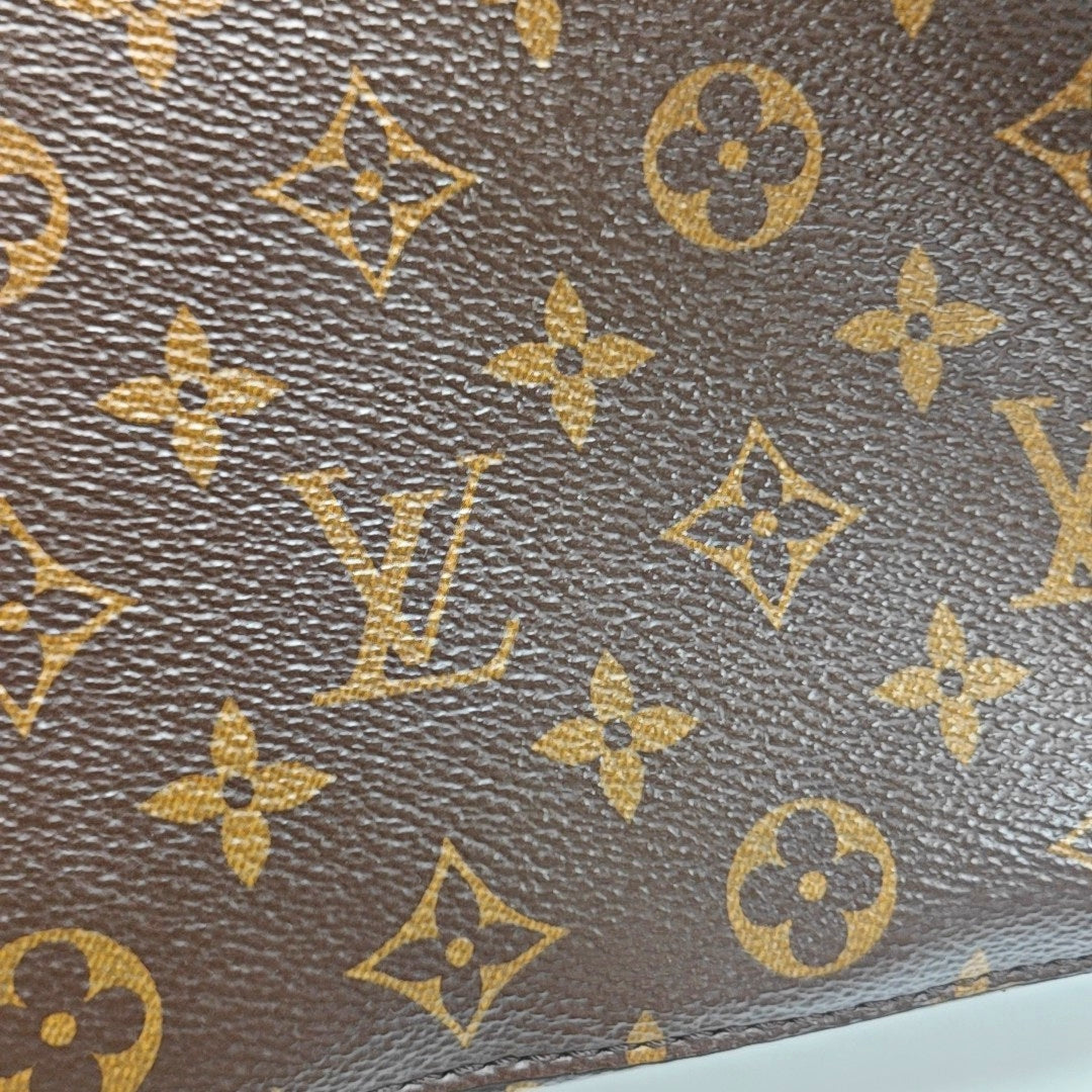 Authenticated pre-owned  NÉONOÉ MM Monogram Coated Canvas Brown - Bucket Bag at Looply