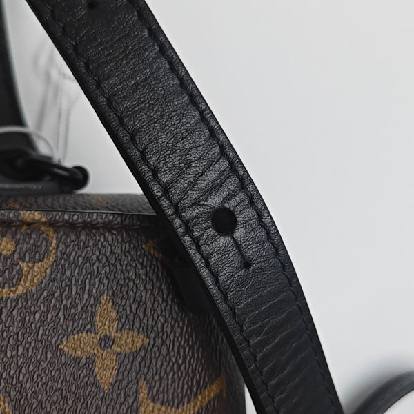 SOFT TRUNK Mini Monogram Coated Canvas Brown