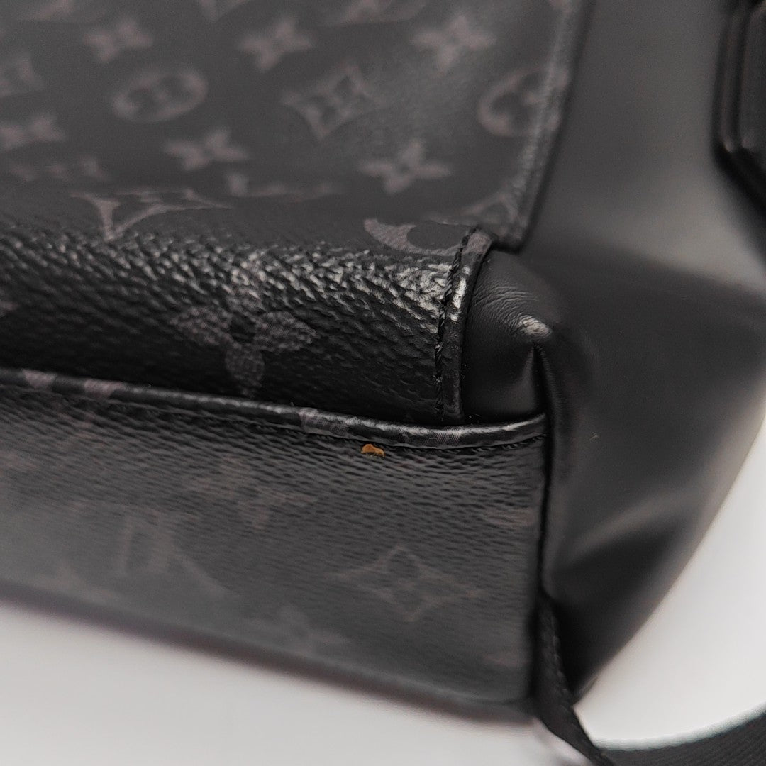 VOYAGER PM Monogram Coated Canvas Black