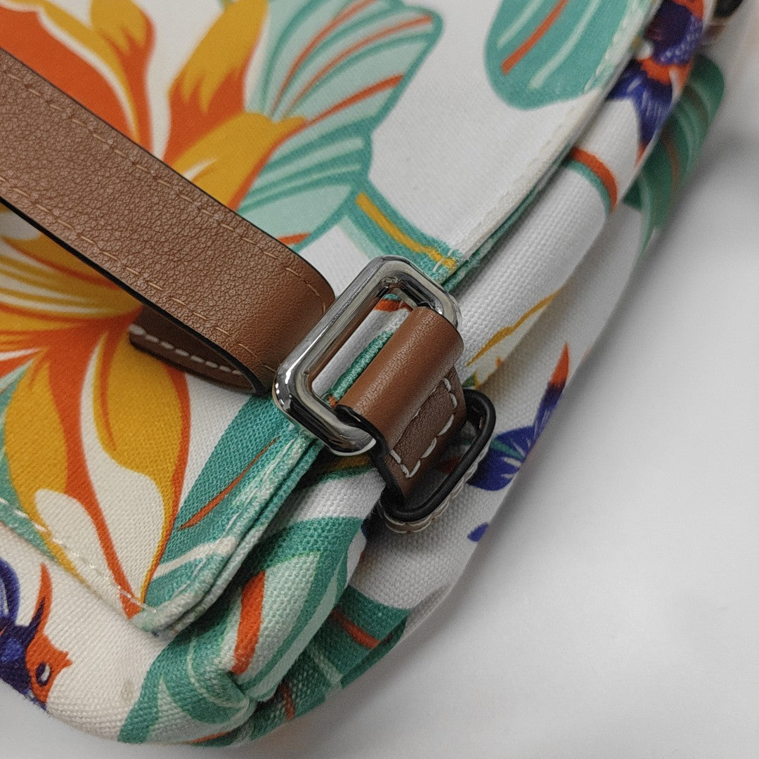 Canvas Shoulder Bag Extra Small White