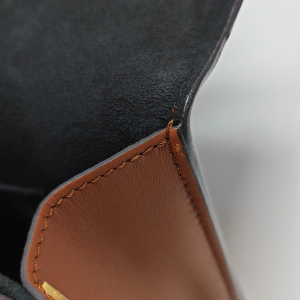 DAUPHINE Mini Monogram Coated Canvas Brown