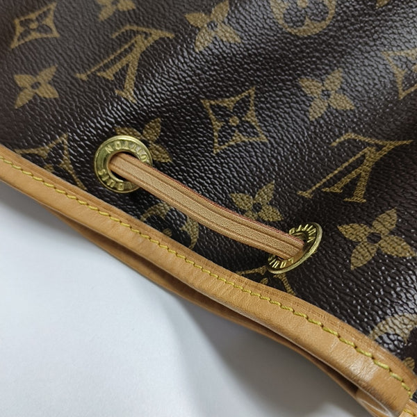 NOÉ GM Monogram Coated Canvas Brown
