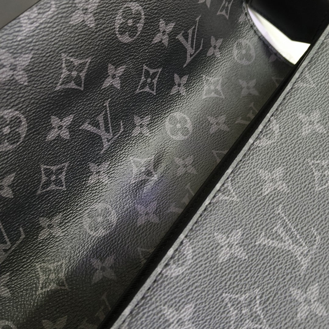 S-CAPE Monogram Coated Canvas Black