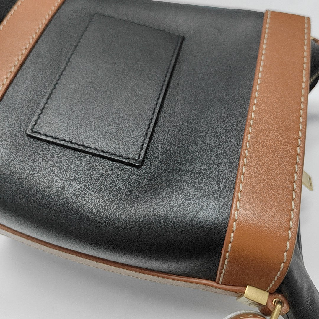 Calfskin Bucket Bag Black